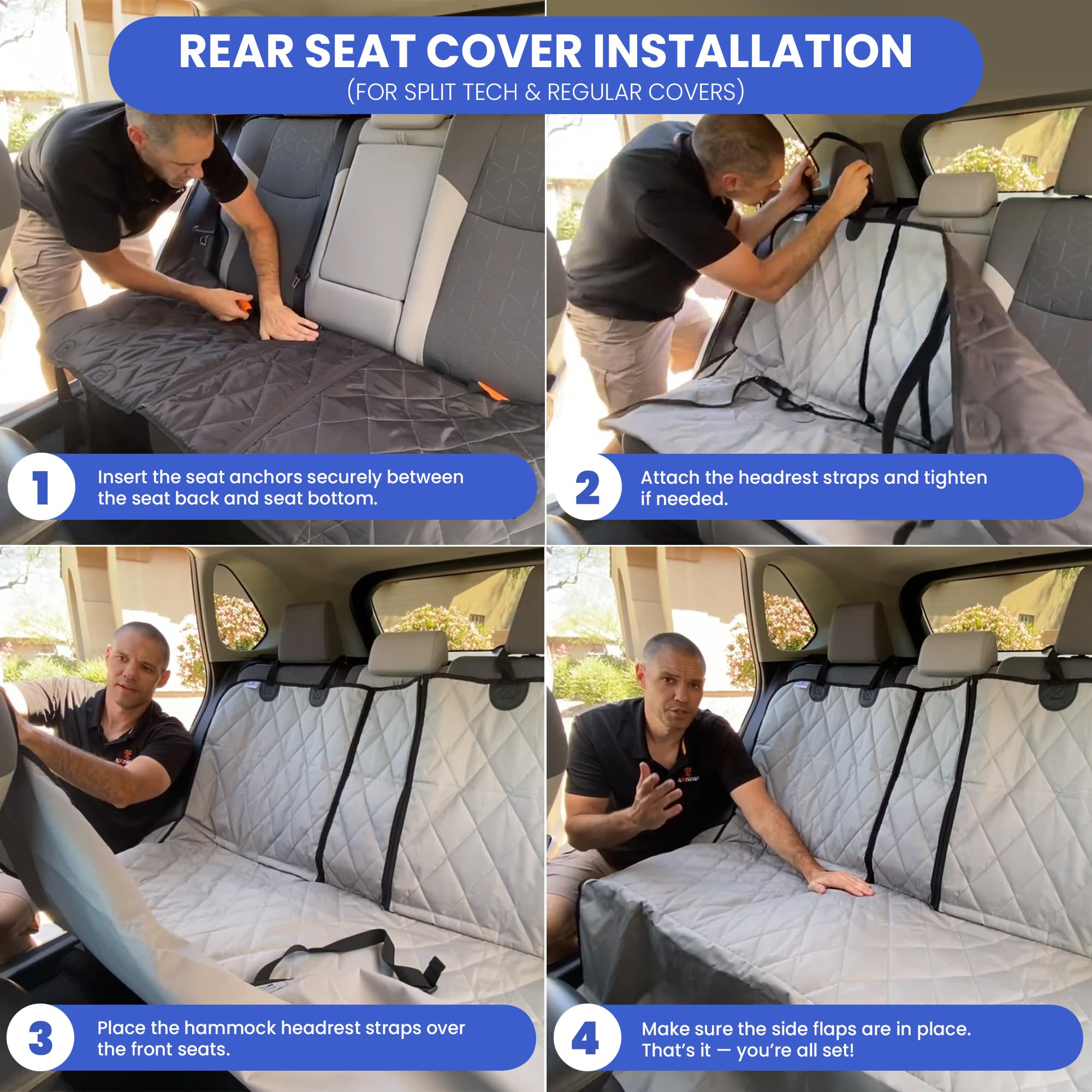 4Knines machine washable cover simplifies cleaning after adventures