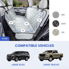 4Knines 600d quilted fabric enhances durability for daily dog trips