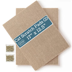 5609PETS cat scratch pads refill pack demonstrates snug fit for lasting use.
