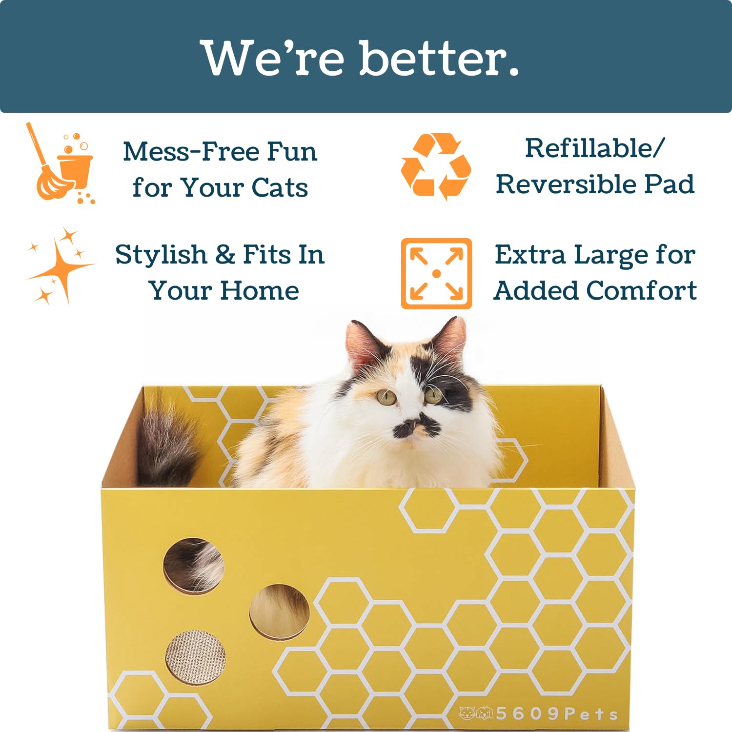 5609PETS easy, tool-free assembly ships flat and unfolds in minutes.