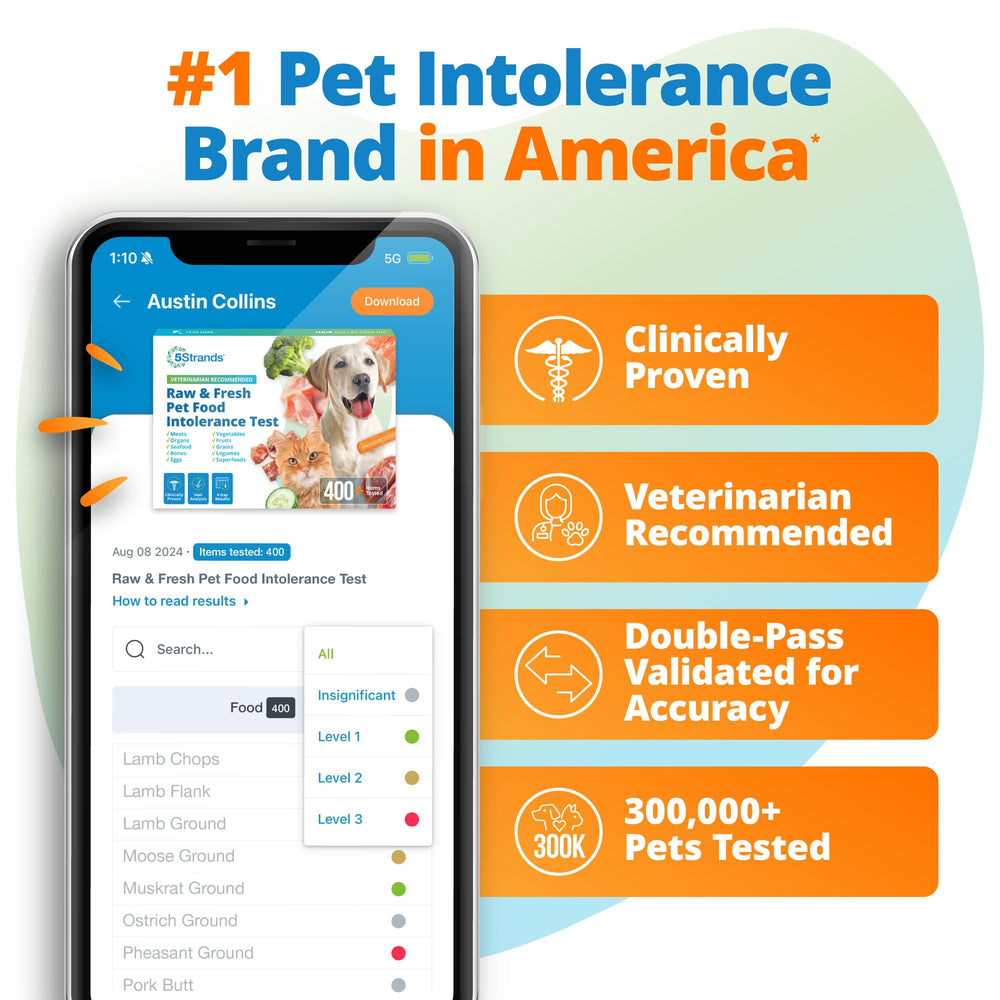 5Strands hair sample collection for dogs and cats enables at-home testing