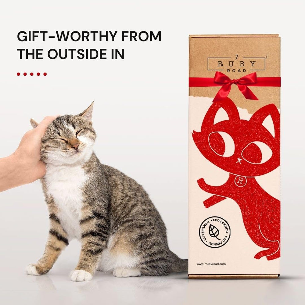 7 Ruby Road wall-mounted cat scratcher cream helps protect furniture by designating a scratching area