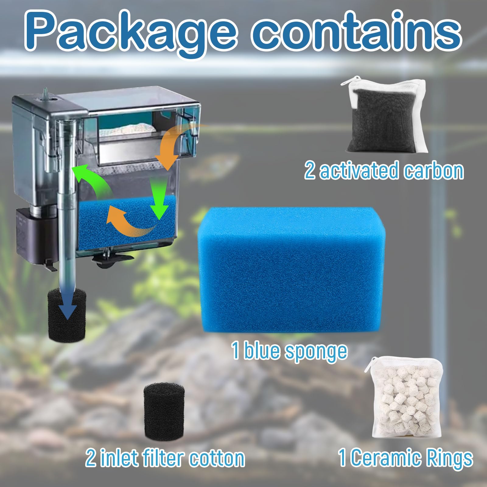 8B8B AC70 intake strainer sponge is durable and rinse-friendly.