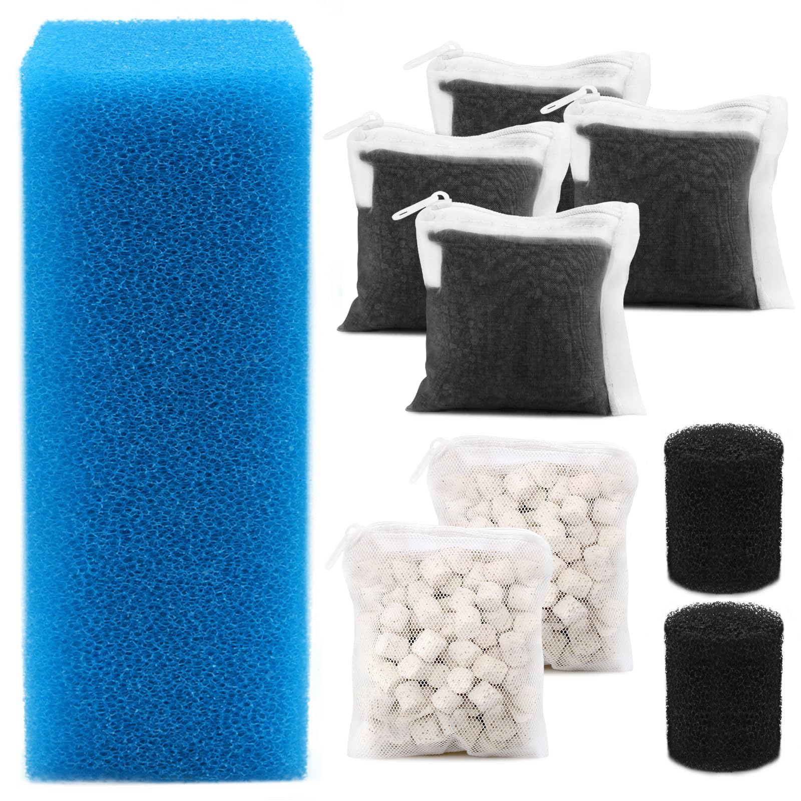 8B8B Aquarium maintenance kit AC110 blue foam filter for enhanced filtration