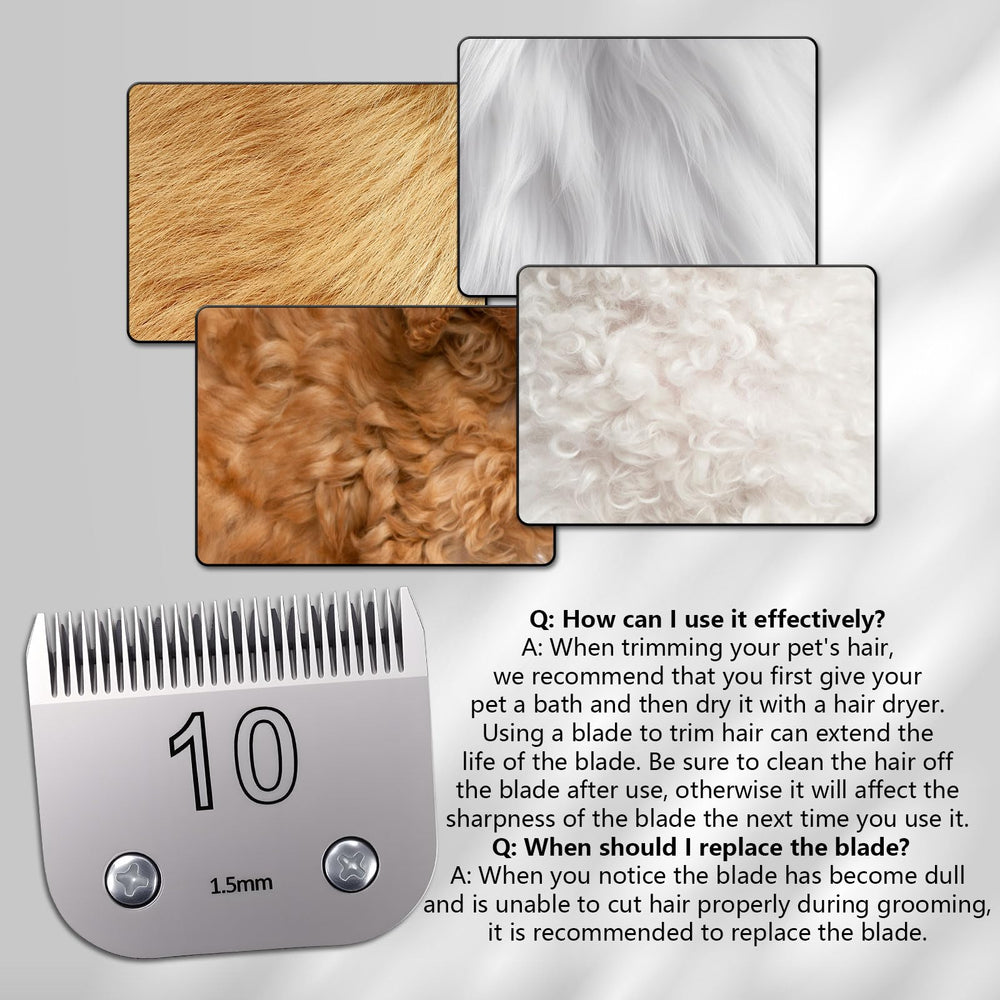 8VR compatibility with Andis AG Oster A5 and Wahl KM series