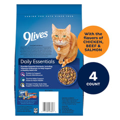 Taurine in 9Lives Daily Essentials supports healthy heart function and clear vision
