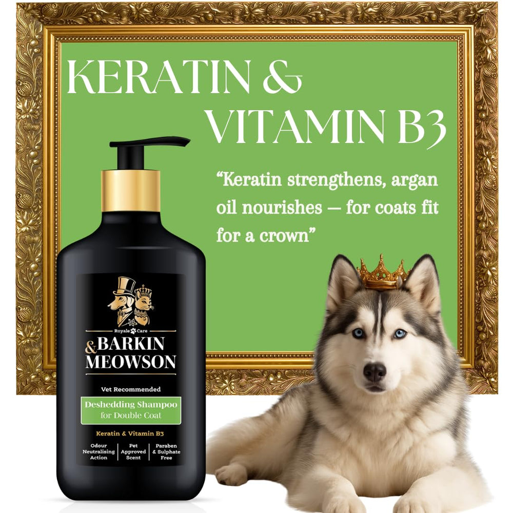 Pet-approved scent remains gentle on noses after Barkin & Meowson treatment.
