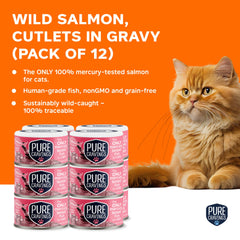Pure Cravings can with gravy view highlights a rich appetizing sauce.