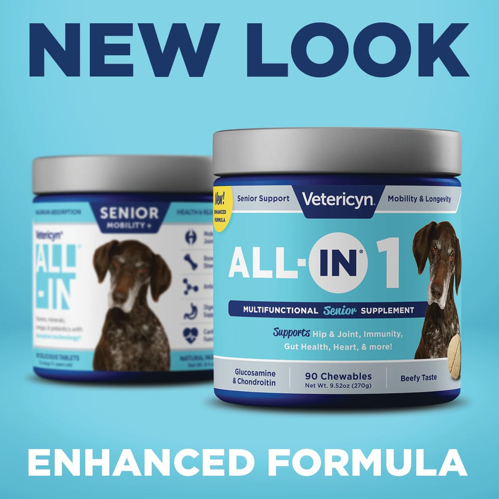 Grass-fed organ meat complex visual from Vetericyn All-in-1 highlighting natural flavor.