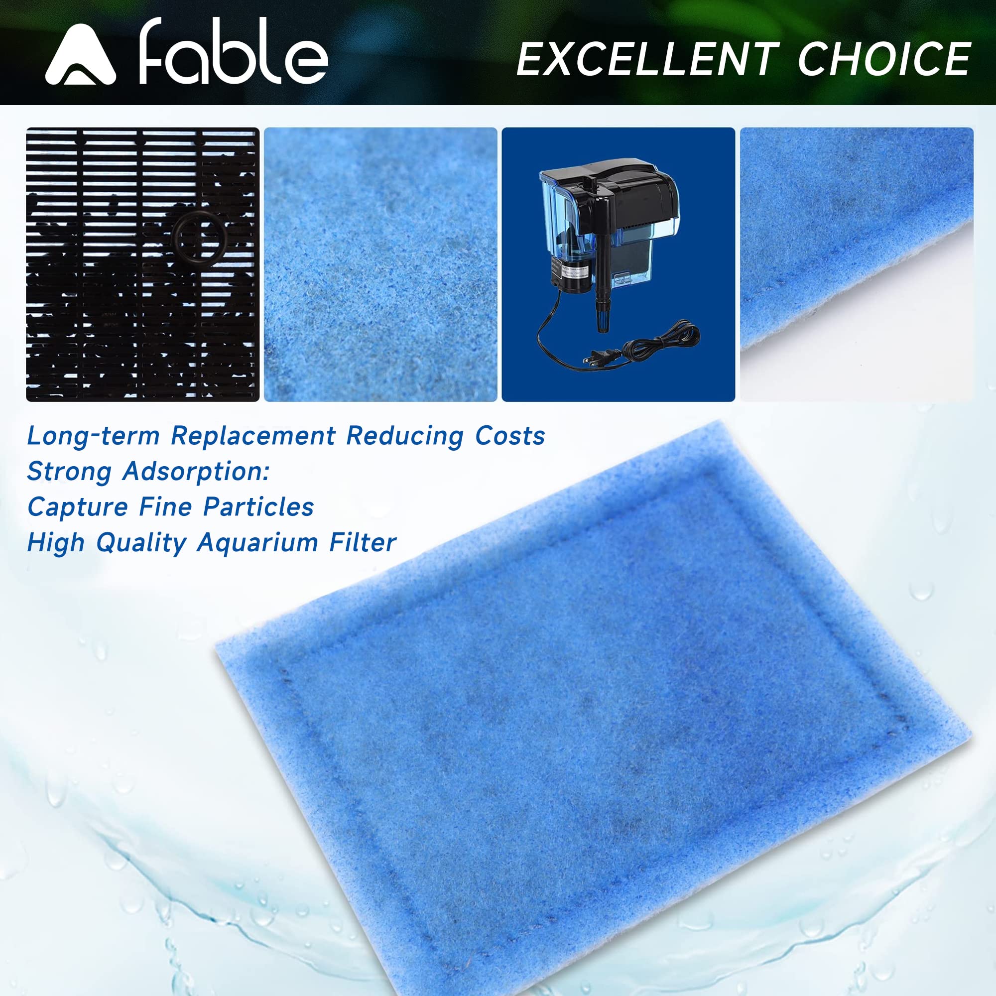 A Fable cartridge is washable and reusable to extend filter life.