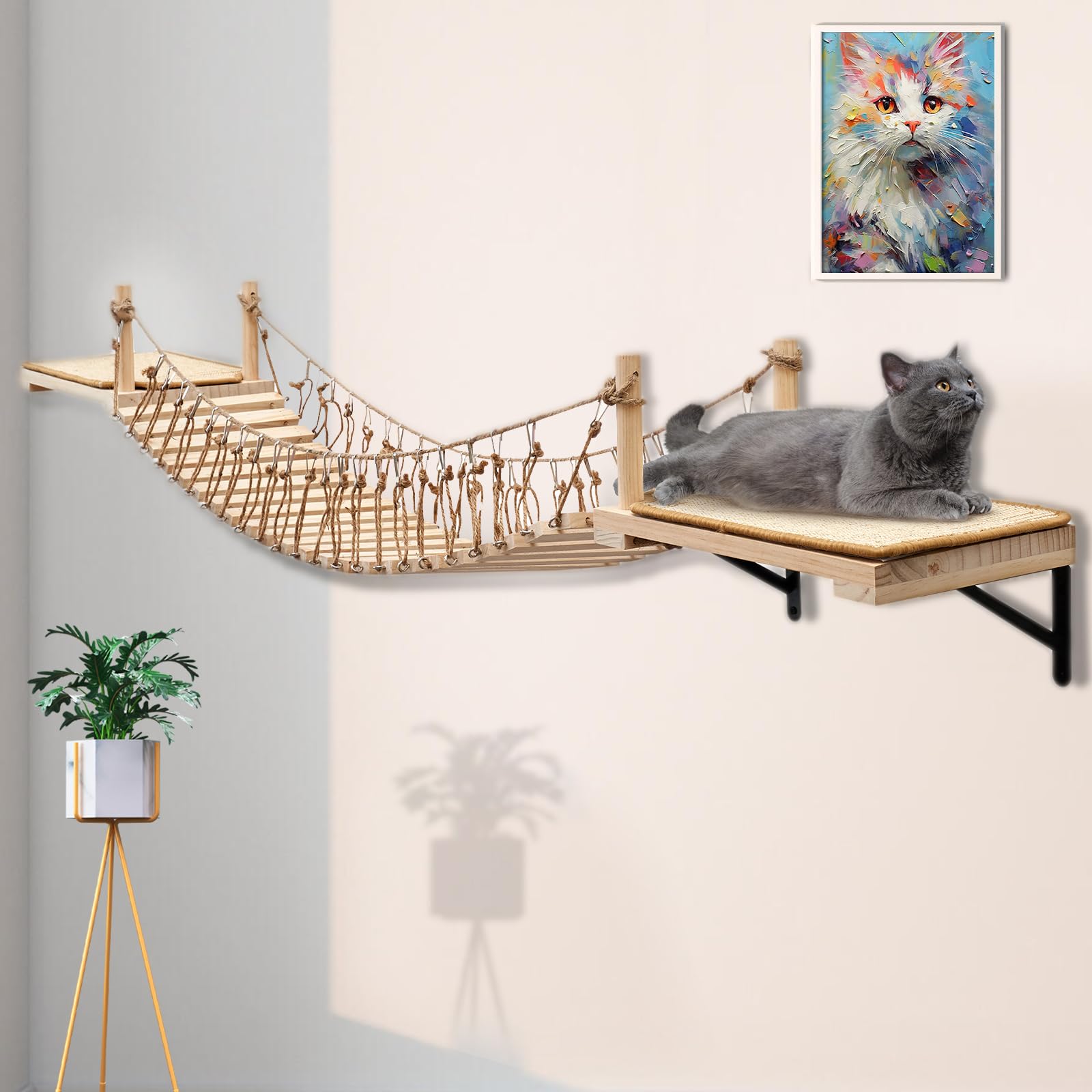 A.FATI eco-friendly cat furniture supports active, healthy exploration