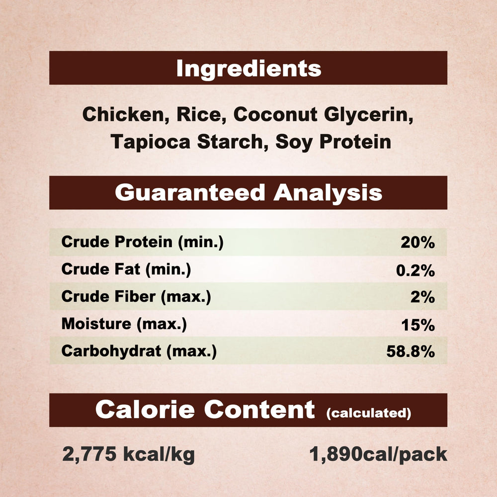 A Freschi srl Chicken Dog Treats easy-digestible option for dogs with gentle nutrition