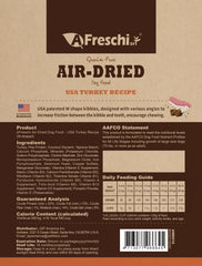A Freschi srl grain-free high-protein dog food supports lean muscles and energy.