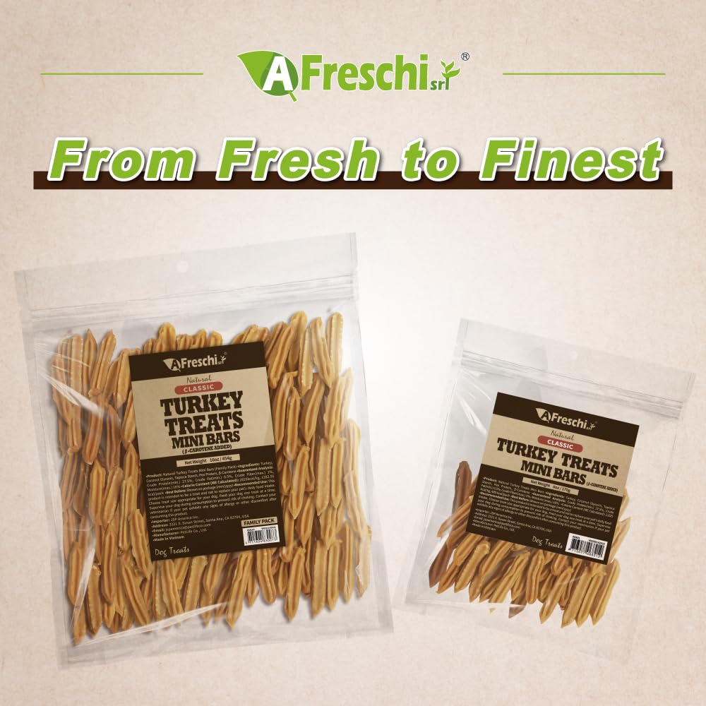 A Freschi srl hypoallergenic, low-fat snack supporting daily wellness.
