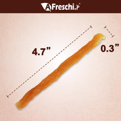 A Freschi srl real chicken first ingredient highlights protein-rich snack.