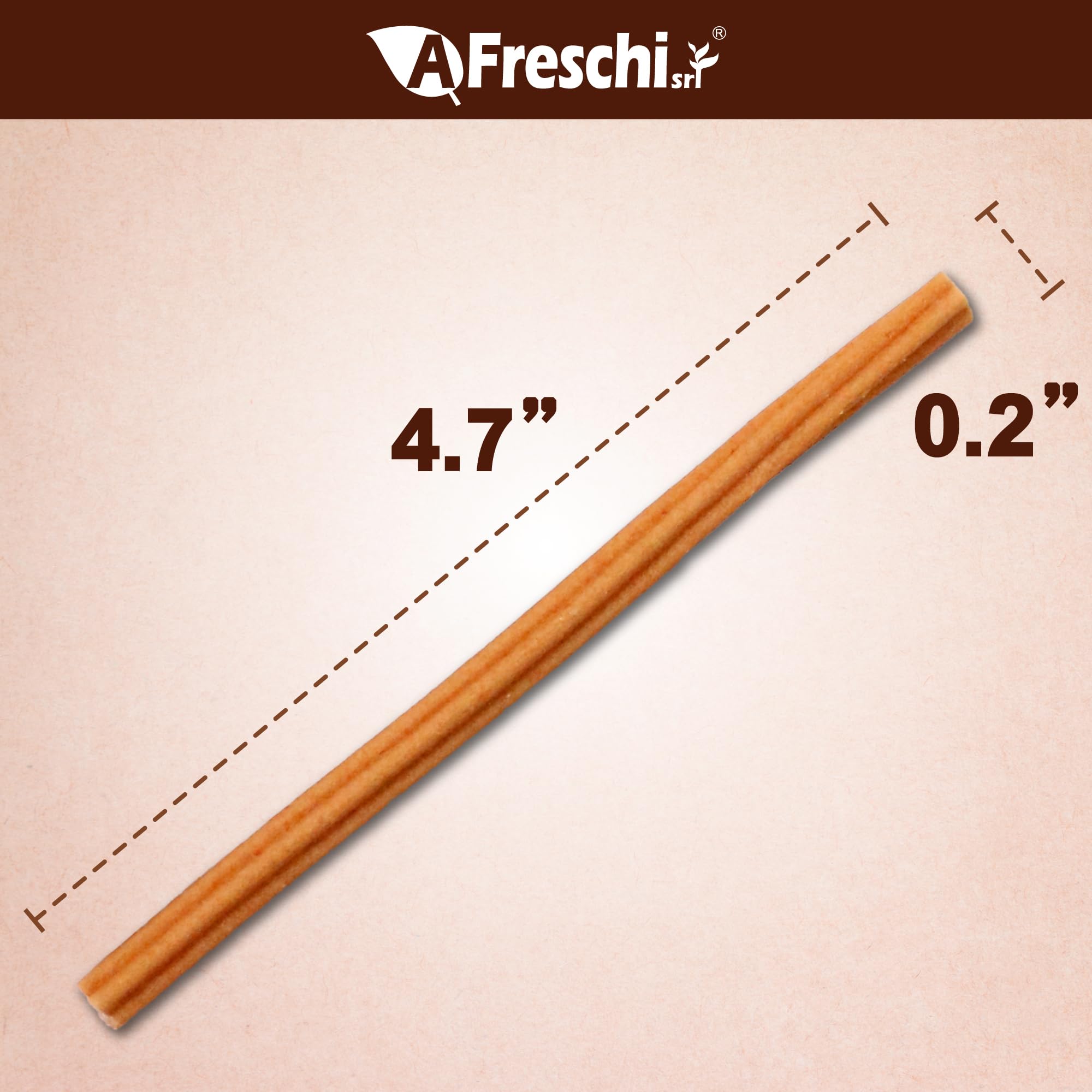 A Freschi srl turkey treats ingredients close-up emphasizing natural, preservative-free nutrition.