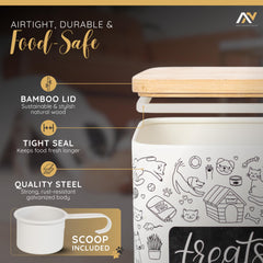 A&N Essentials small treat container ideal for chews and snacks