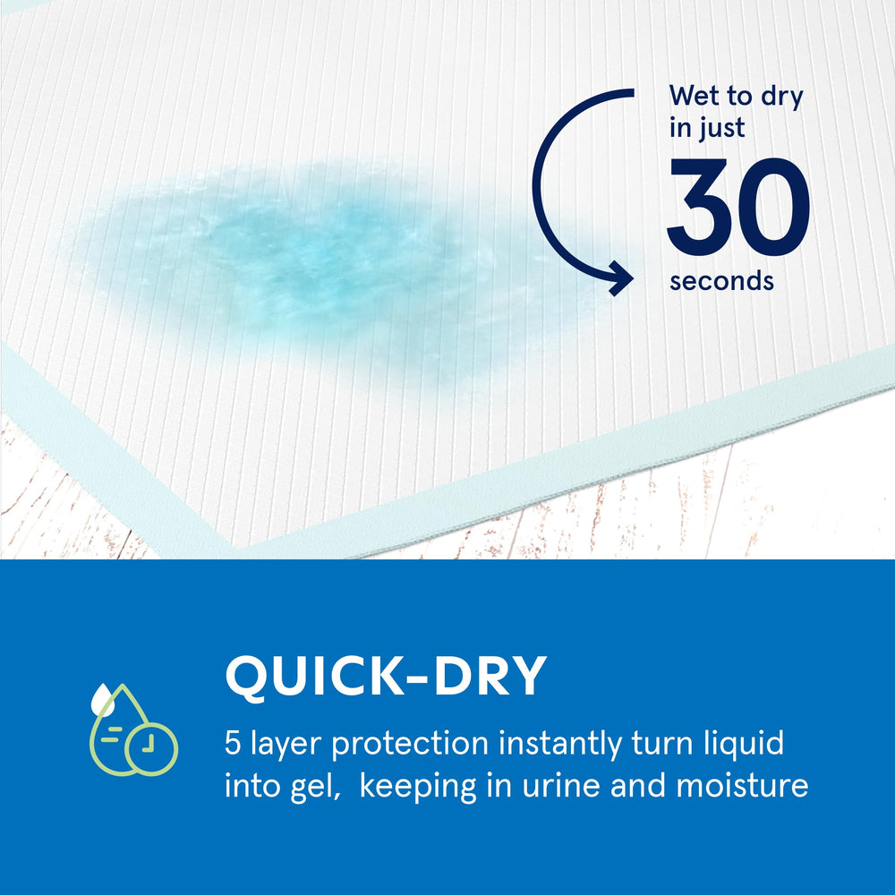 A World of Deals puppy pads odor-control feature close-up improving home freshness.