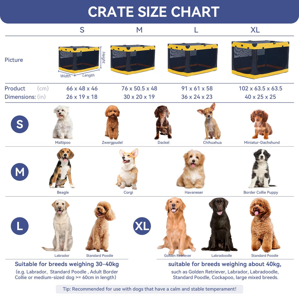 A4PET 40in crate open-frame for quick setup.