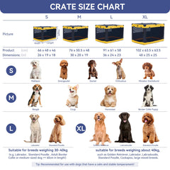 A4PET 40in crate open-frame for quick setup.