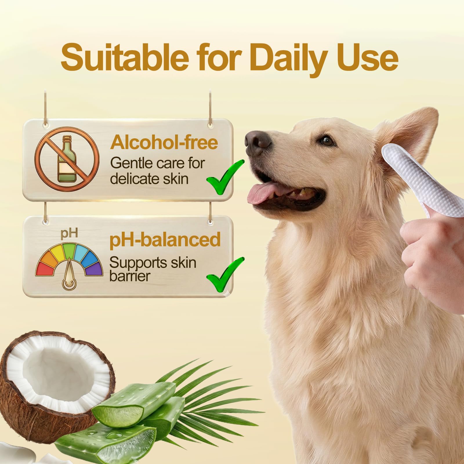 AAIHE Wipes after swimming for quick, comfortable ear care
