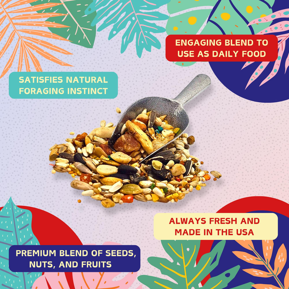 ABBA 1400 fruits and nuts blend illustrating variety and enrichment