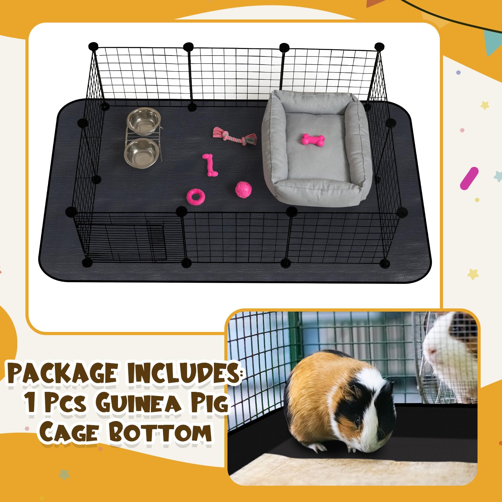 Abbylike all-weather pet mat protects indoors and outdoors, durable reuse.