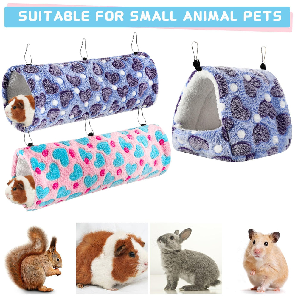 Abbylike chinchilla tunnel 50x15cm expands play and hideaway