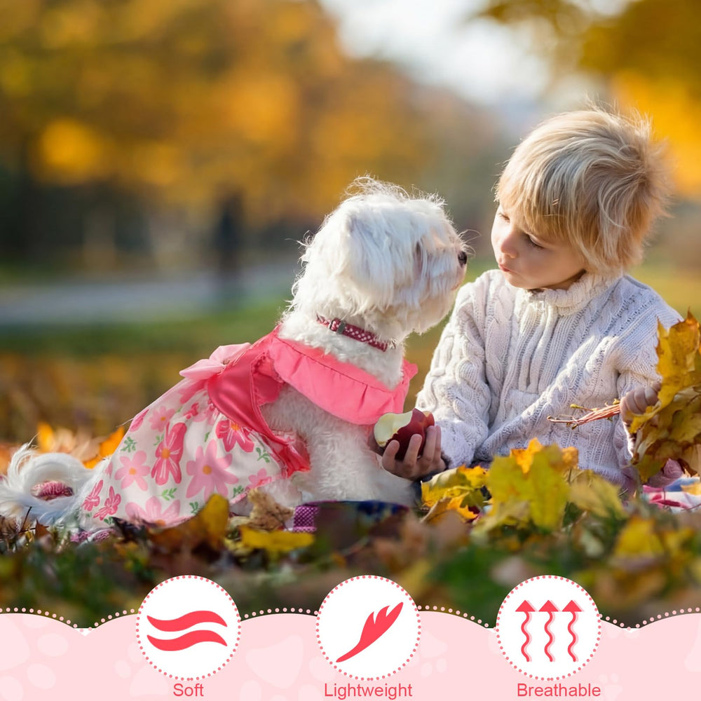 Abbylike bowknot design dress enhances cute photos at park events.