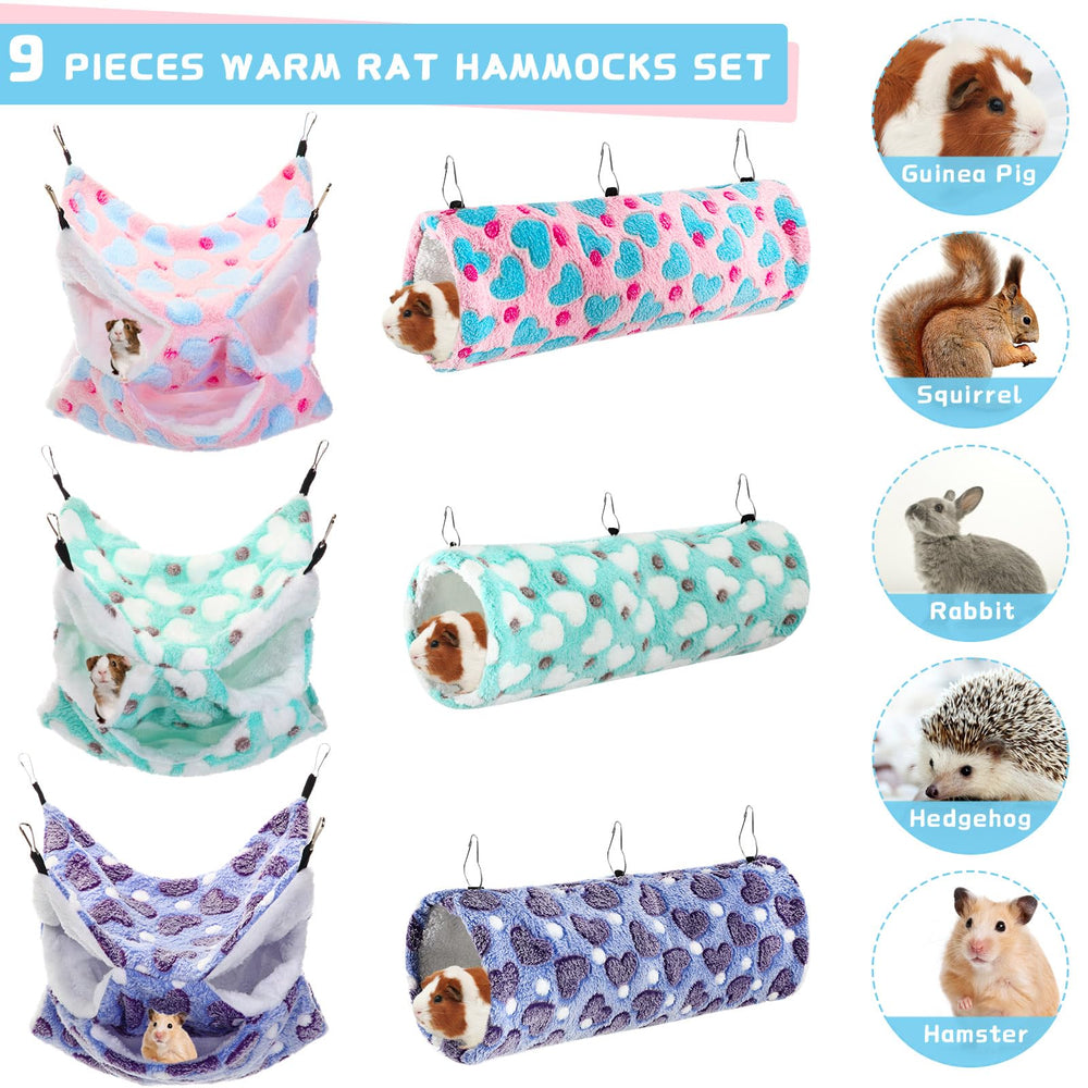 Abbylike ferret hanging bed hideout 17x15cm compact retreat