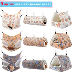 Abbylike hammock setup shown in multiple orientations for flexible use