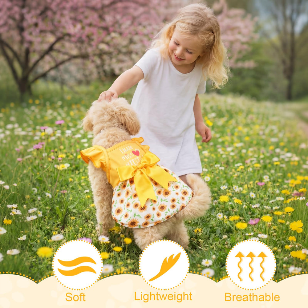 Abbylike plaid dress for dogs adds versatile style for everyday wear