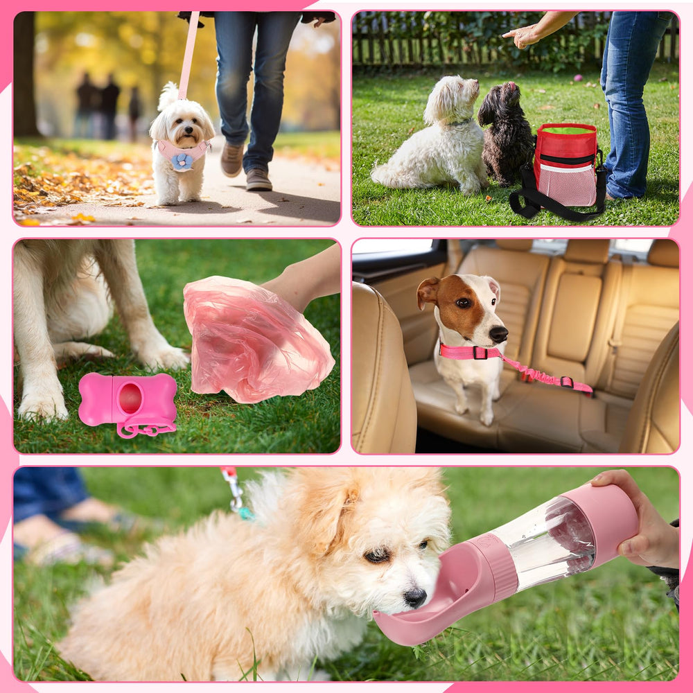 Abbylike travel pack with car seat belt and dispenser simplifies outings.