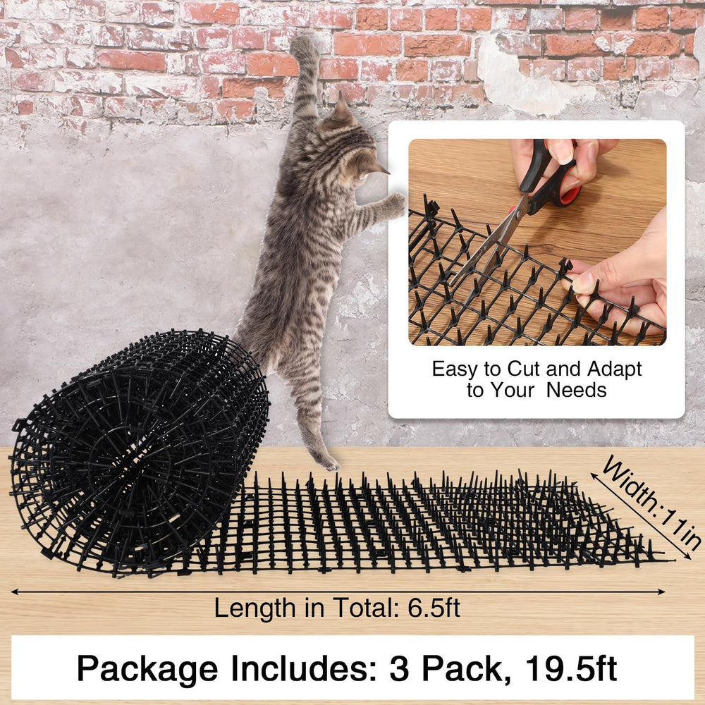 Abbylike three-pack mats providing ample surface coverage on furniture and garden areas.