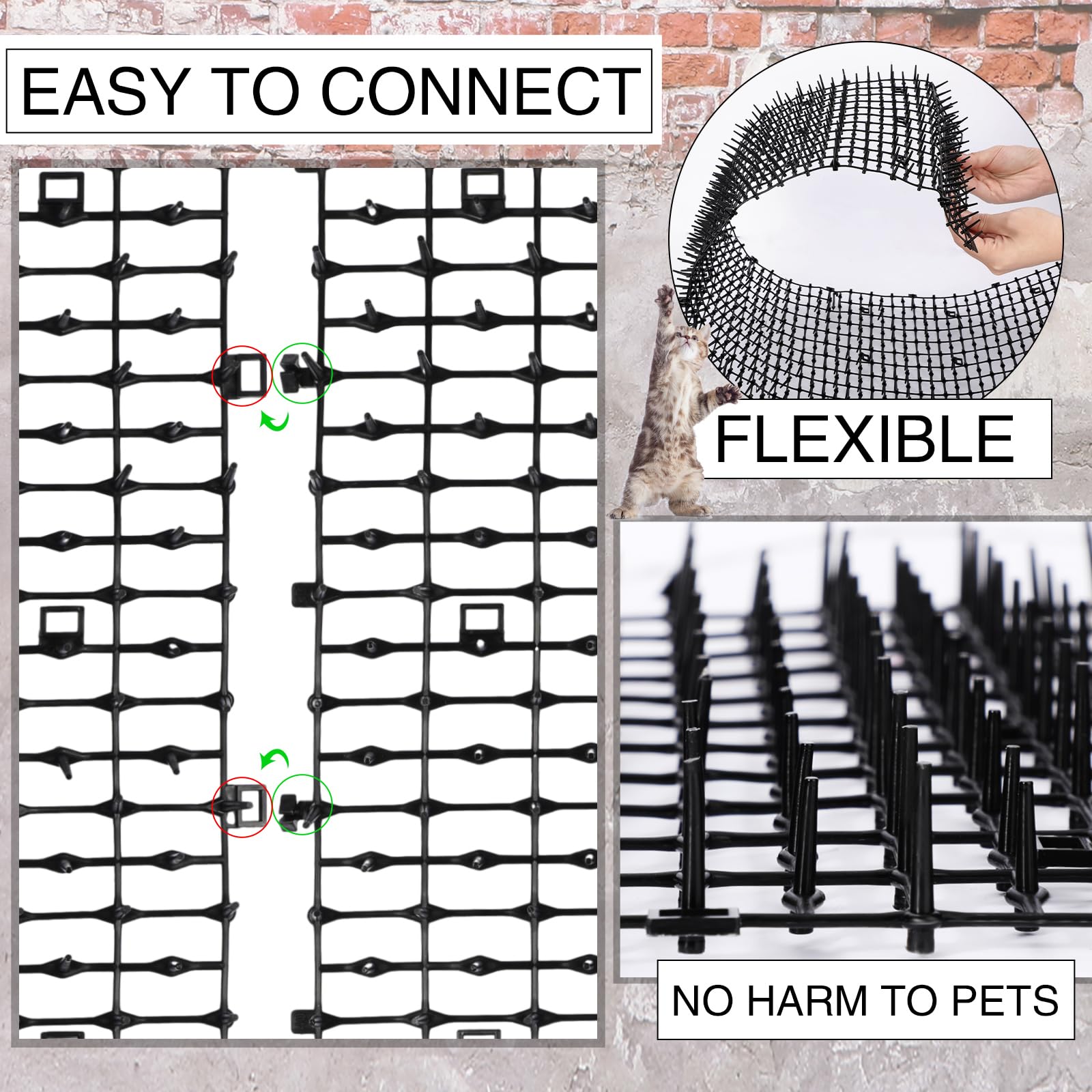 Abbylike weather-resistant PP plastic designed for indoor and outdoor durability.