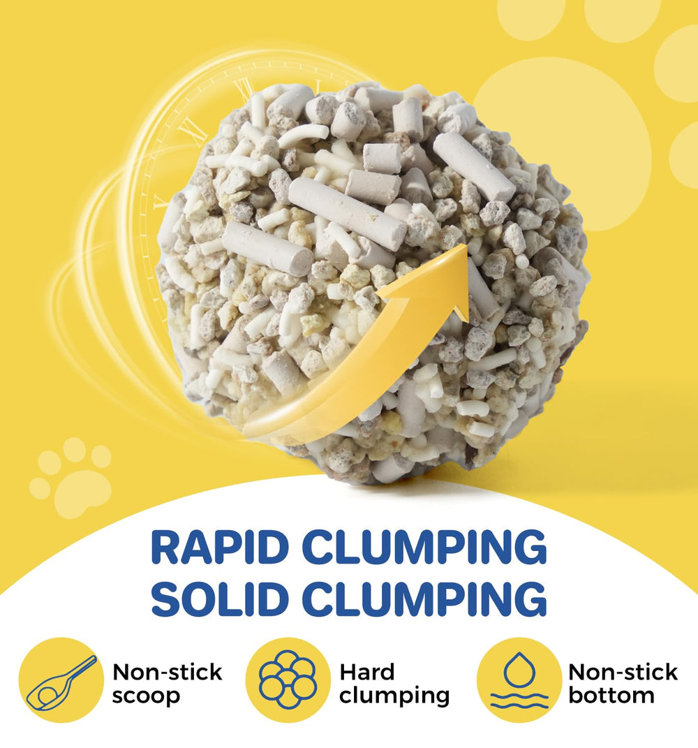 ABCPET 18 lb pack emphasizes efficient use for a single cat.