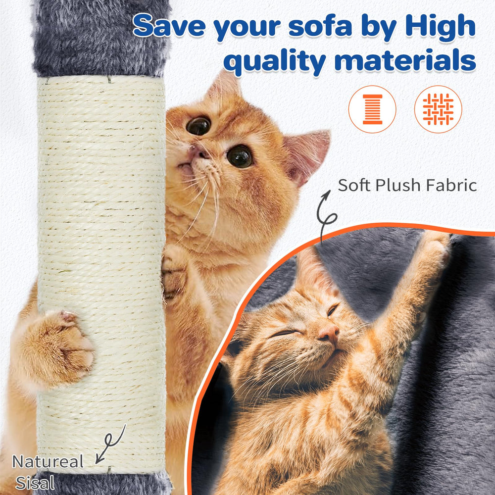 ABCPET Anti-tipping kit adds wall-mounted stability for safety.