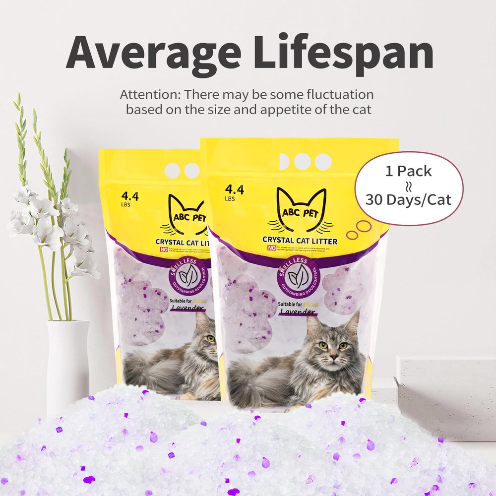 ABCpet 4.3 lb refill packs simplify restocking.