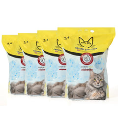 ABCPET crystal litter odor-control highlights a fresher home with reduced odors.