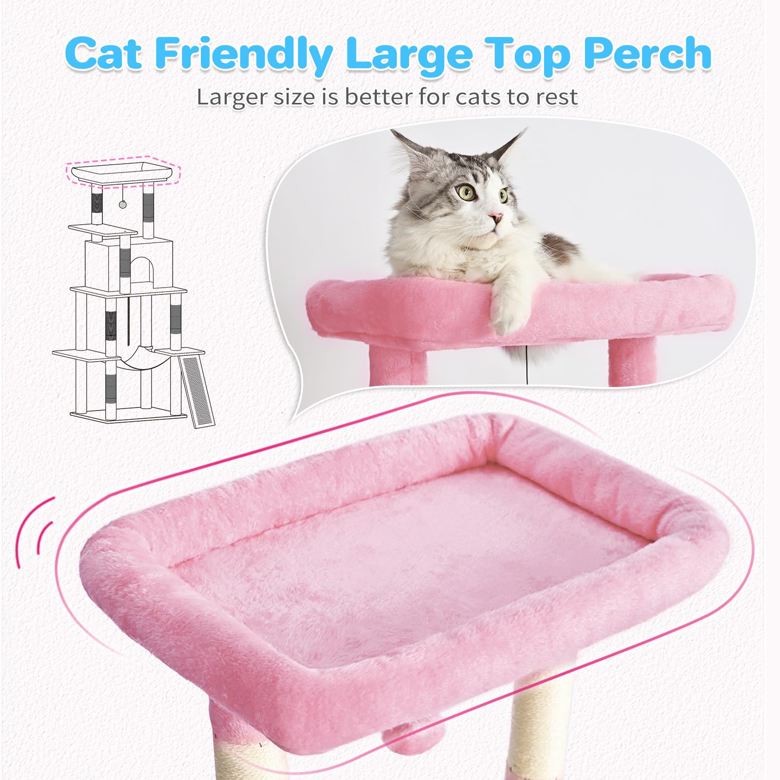 ABCPET cat condo provides cozy naps and privacy