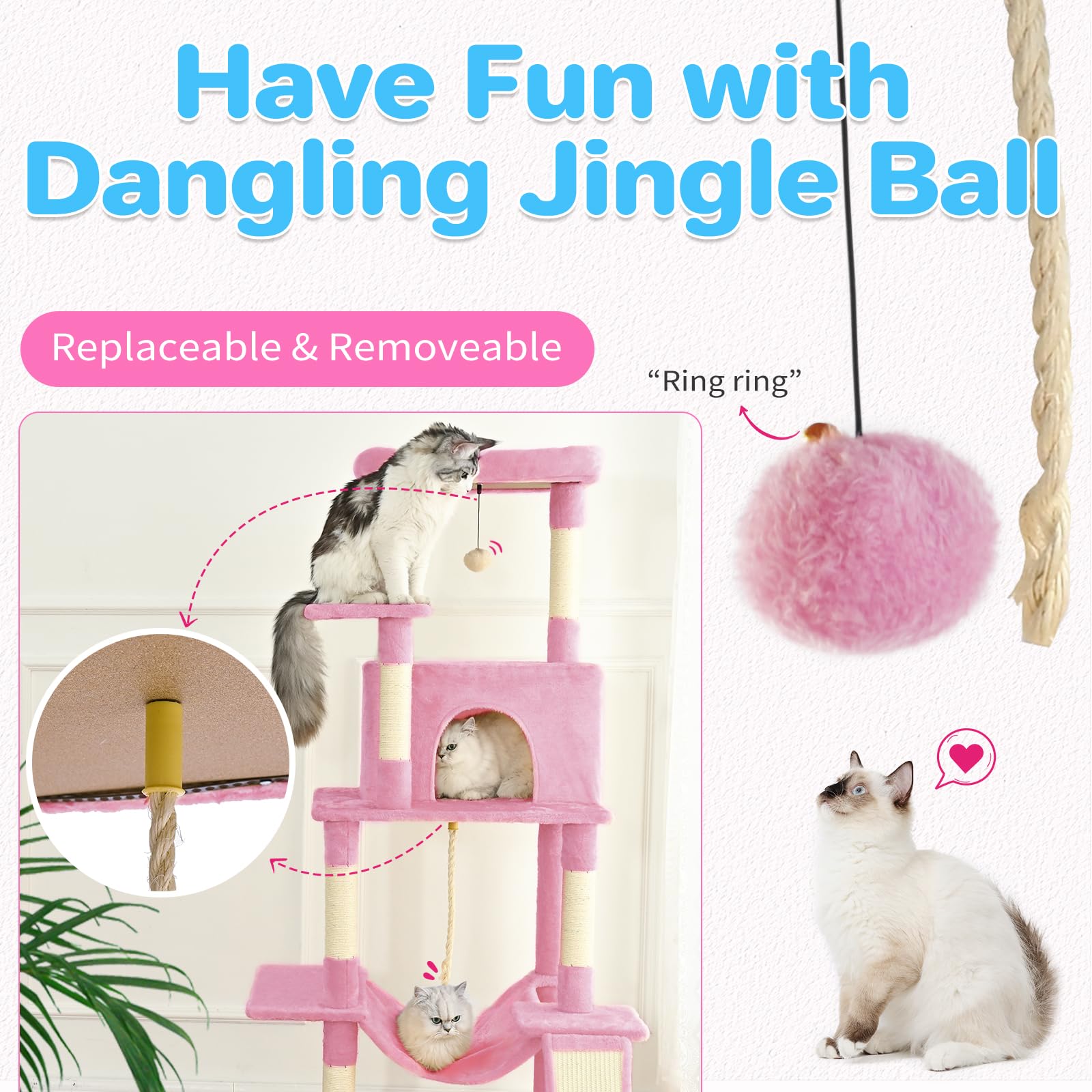 ABCPET hammock lounging spot with gentle sway