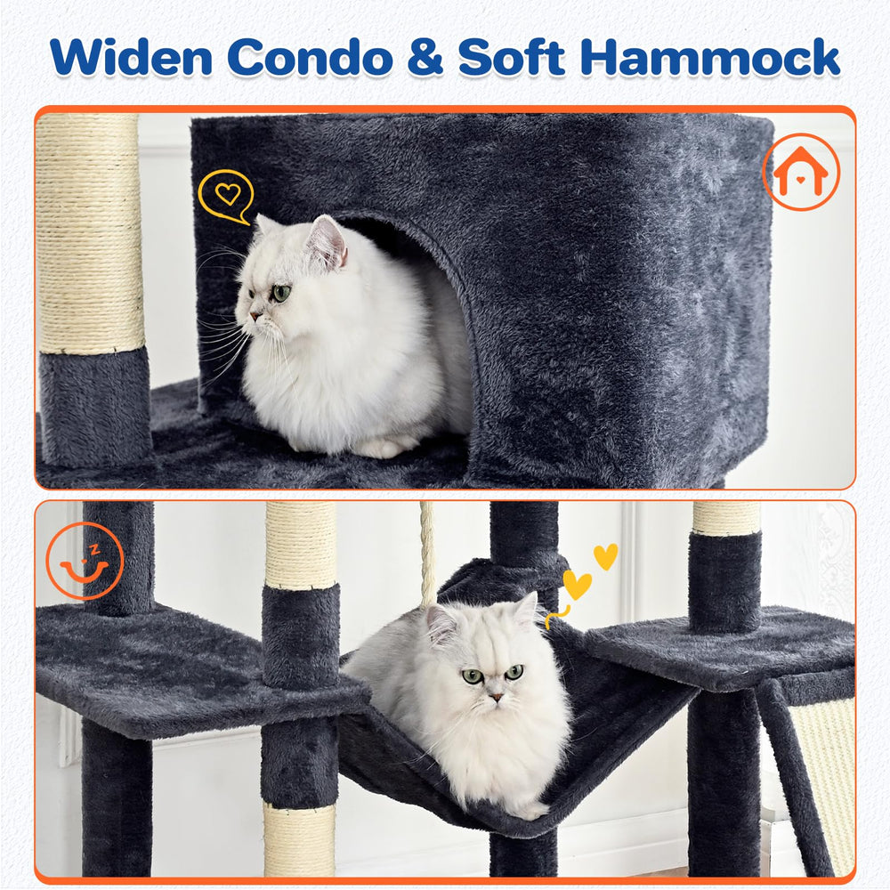 ABCPET Dangling ball engages curious cats with interactive play.