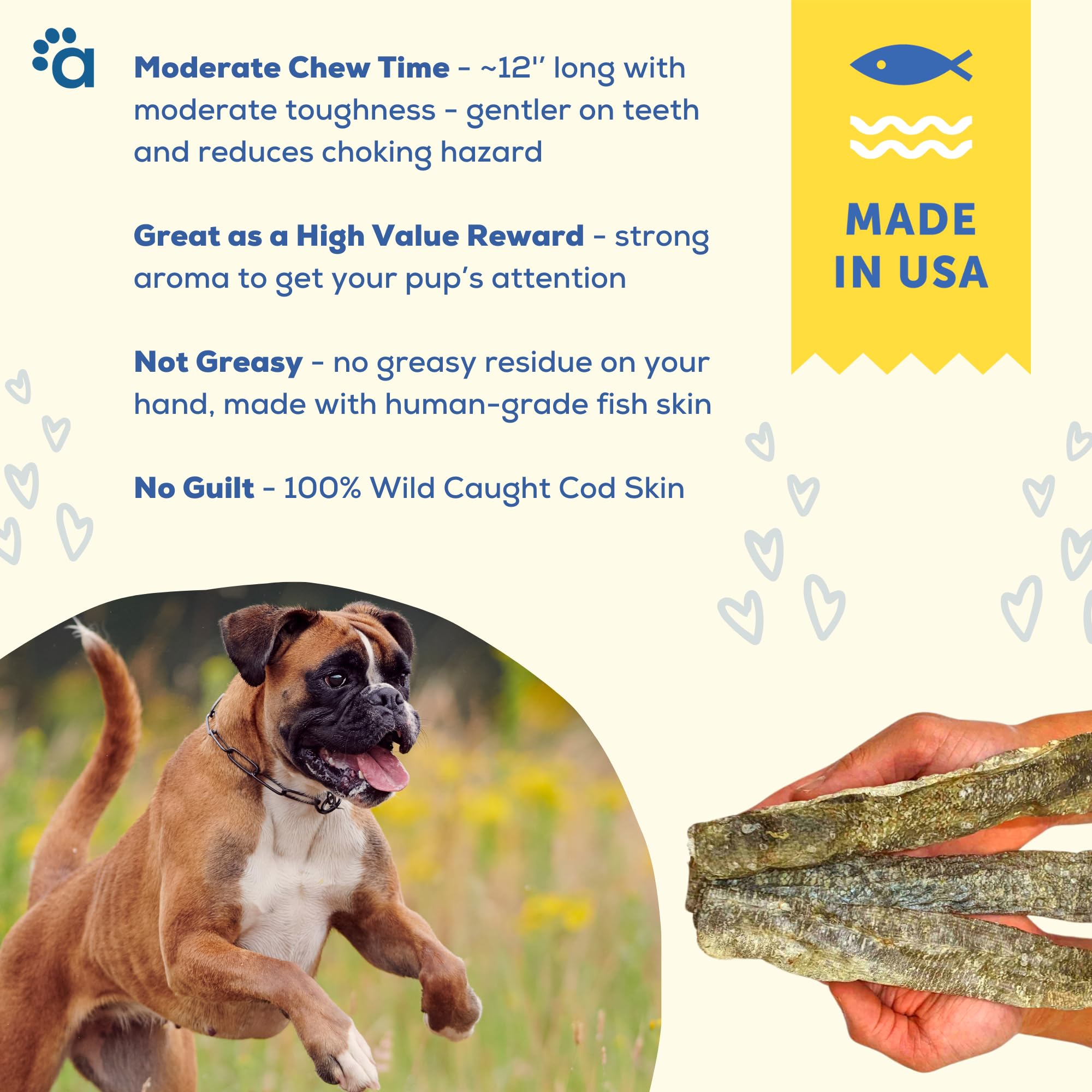 A Better Chew USA-made seal confirms quality and local sourcing.