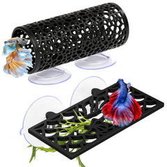 Abizoo Betta tunnel offers a playful retreat that stimulates exploration in the tank.