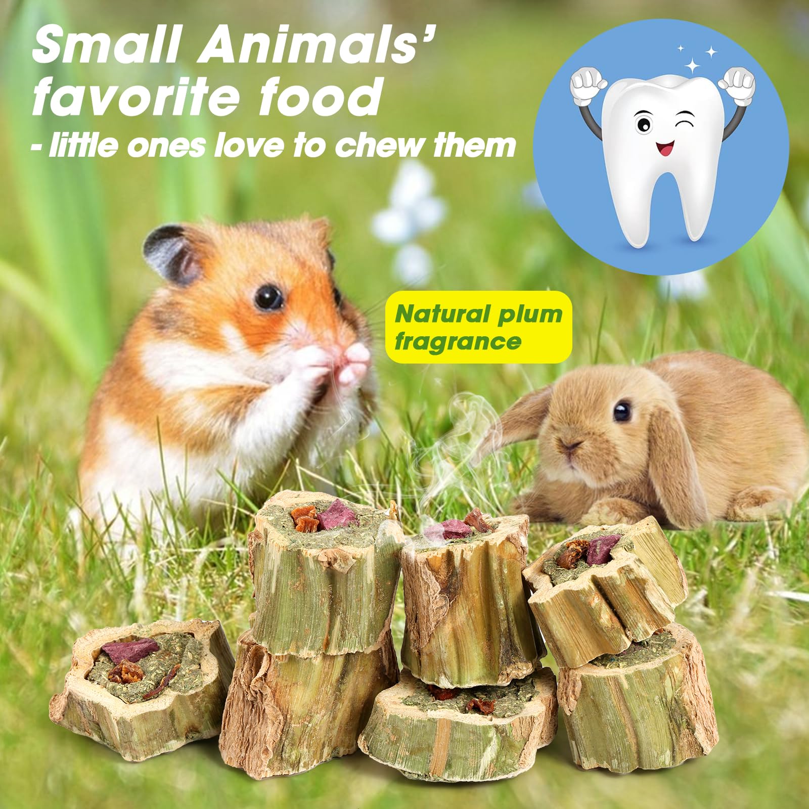 Abizoo naturally scented dried apple aroma to attract pets