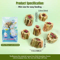 Abizoo organic alfalfa hay chew blend supporting digestion and natural chewing satisfaction