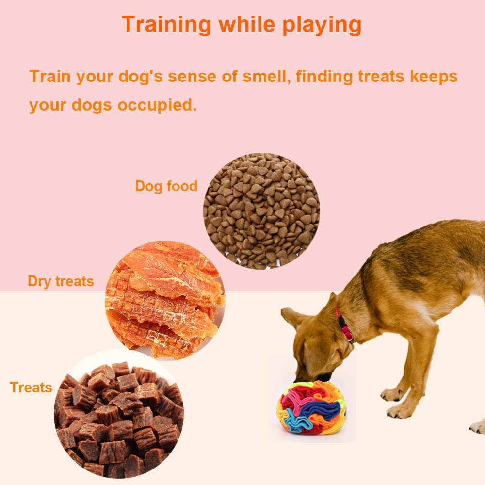 Ablechien Snuffle Ball storage bag included for travel and organization