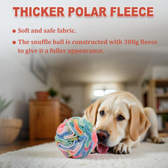Ablechien snuffle ball is washable and easy to clean.