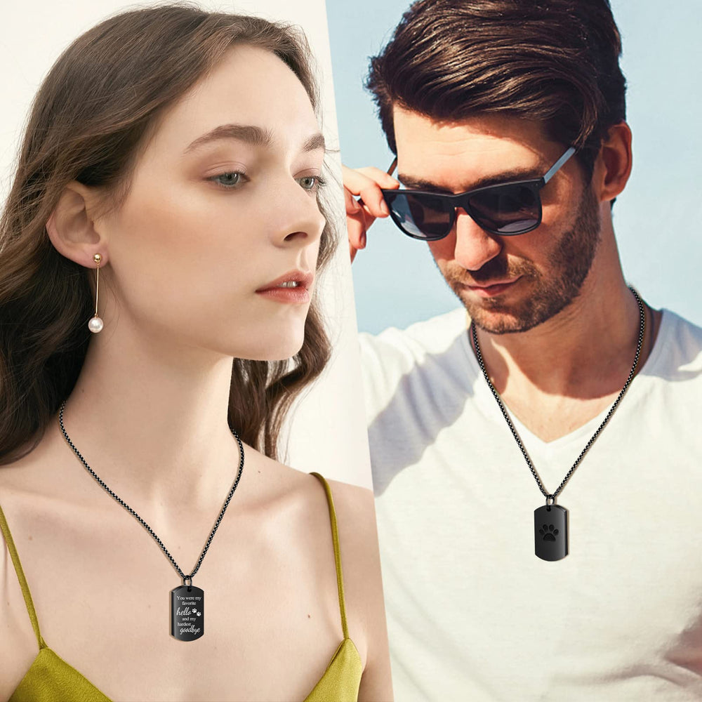 ABOOXIU ash necklace with adjustable chain for comfortable daily wear.