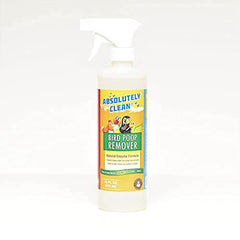 Absolutely Clean Amazing Bird Poop Cleaner spray bottle for quick mess removal